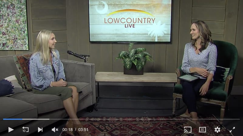 Olivia Saber on Lowcountry Live to talk about the Where Do You Love campaign
