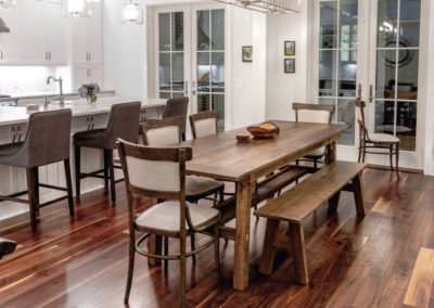 Custom Home Dining Room Table
