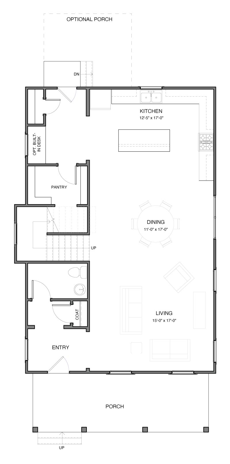 The Wake first floor plan