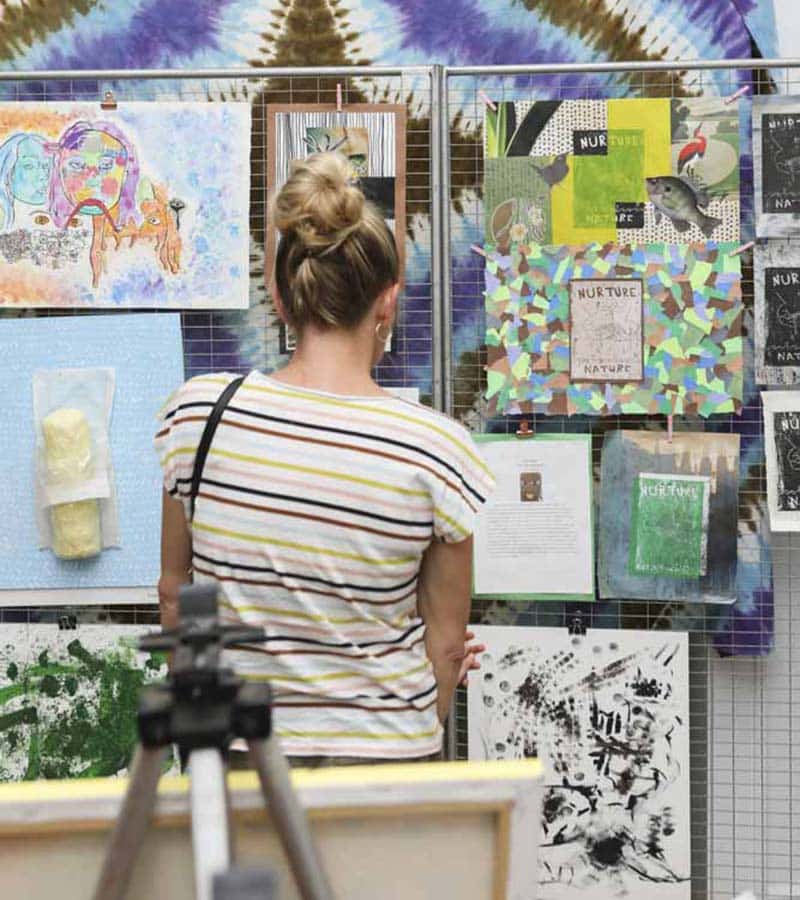 Student Art Show and Market at Tupelo Bend