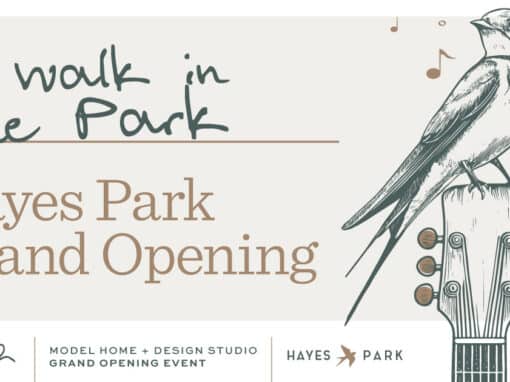 A Walk In The Park – Grand Opening Event at Hayes Park